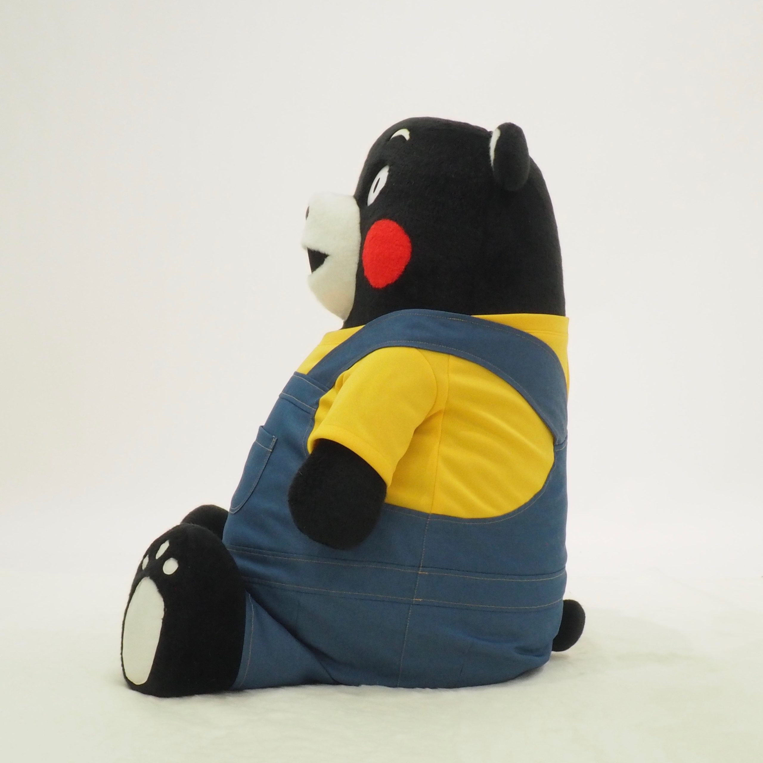 くまモンのぬいぐるみ用オーバーオール 受注生産 - KIGURUMI.BIZ 宮崎市の着ぐるみ制作会社